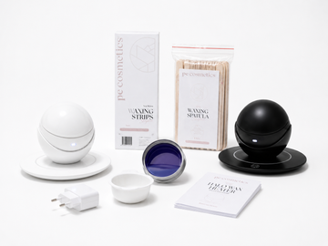 HALO Professional Wax Heater Starterkit | White & Black-0
