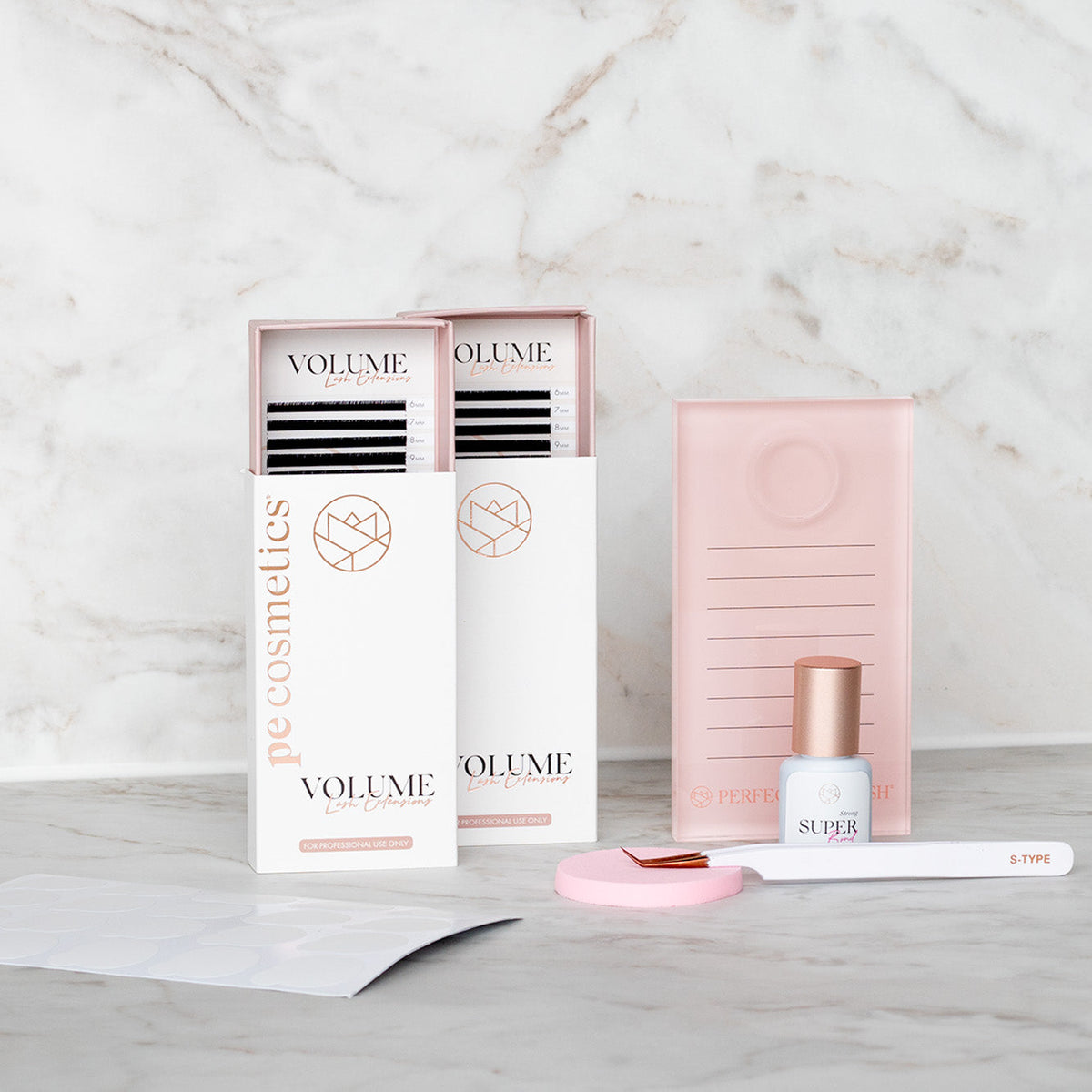 Kit iniziale per extension ciglia volume 2D - 6D