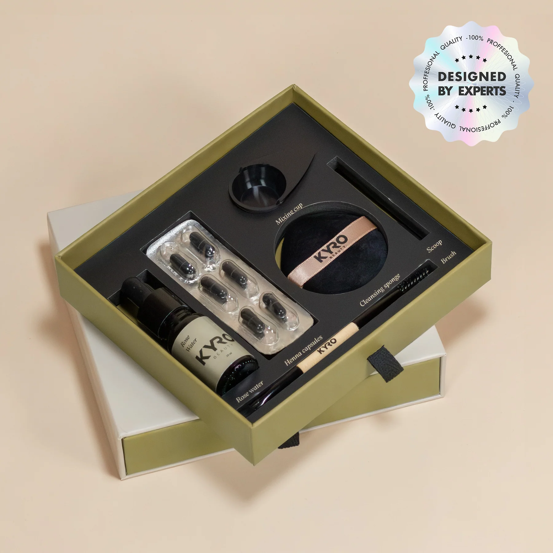 Kit fai-da-te per sopracciglia con henné