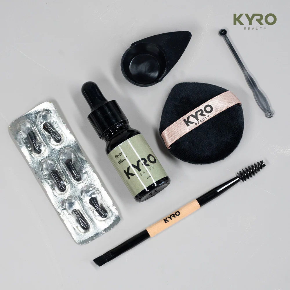 Kit fai-da-te per sopracciglia con henné