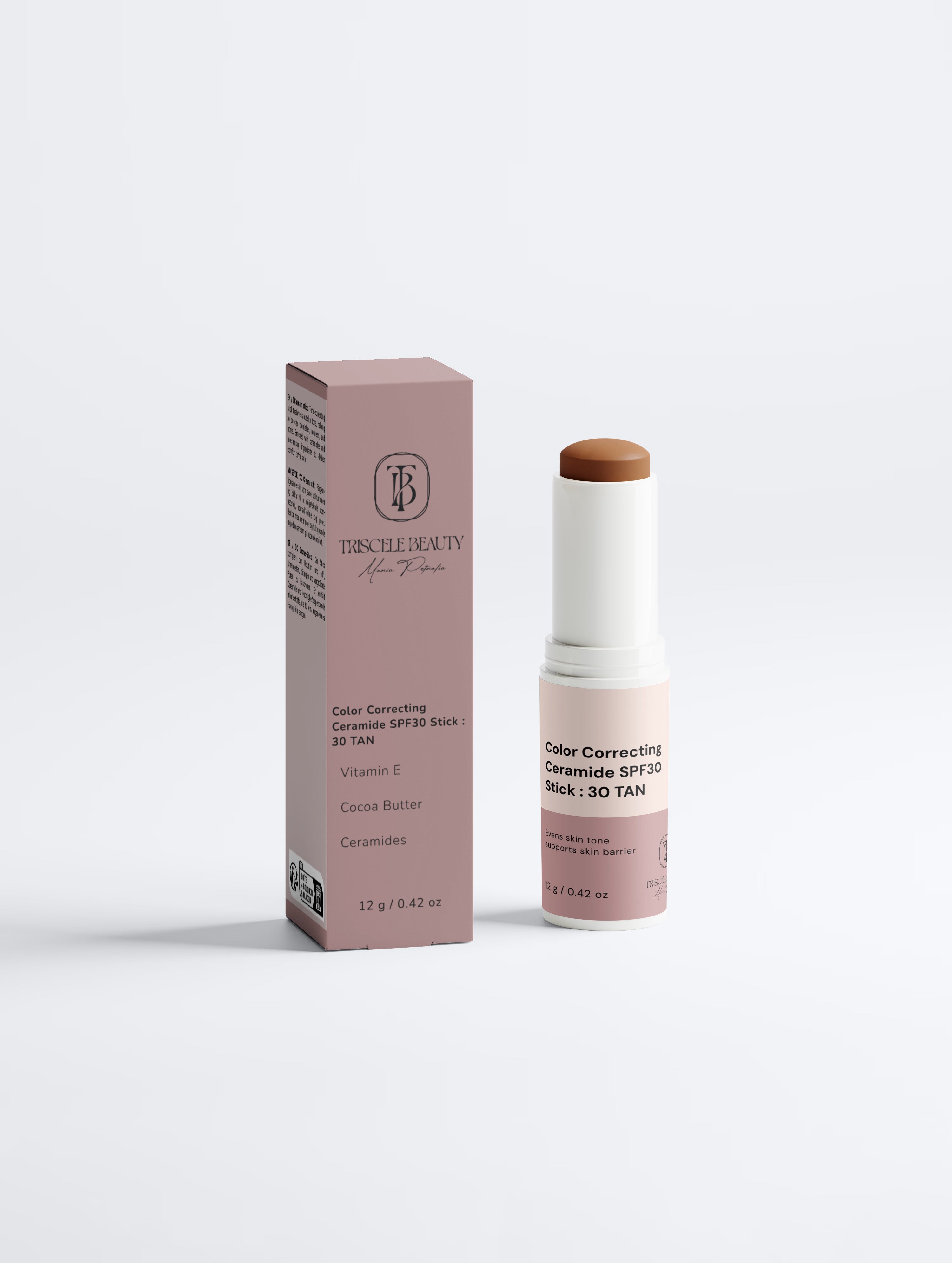 Color Correcting Ceramide SPF30 Stick : 30 TAN